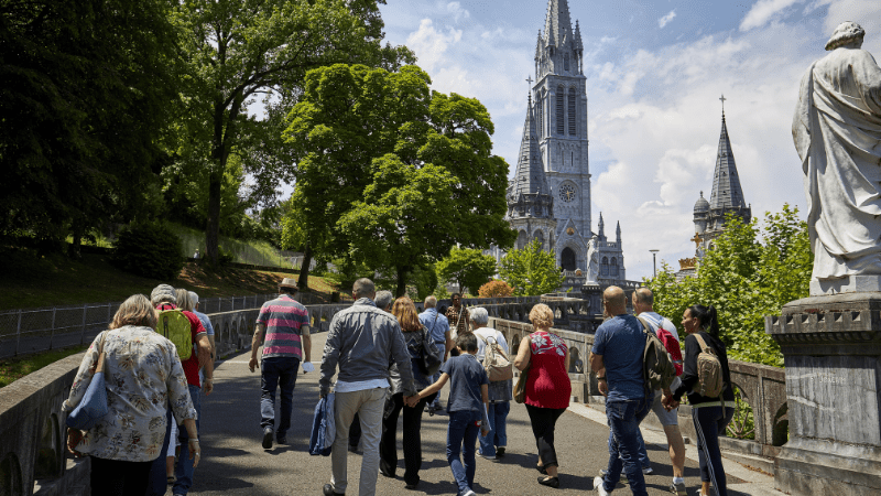 santuario di lourdes gruppo pellegrinaggio