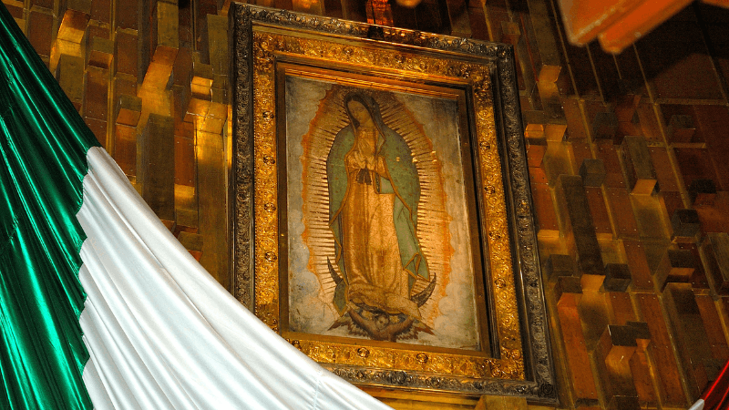 Nostra Signora di Guadalupe nella Basilica di Citt&agrave; del Messico